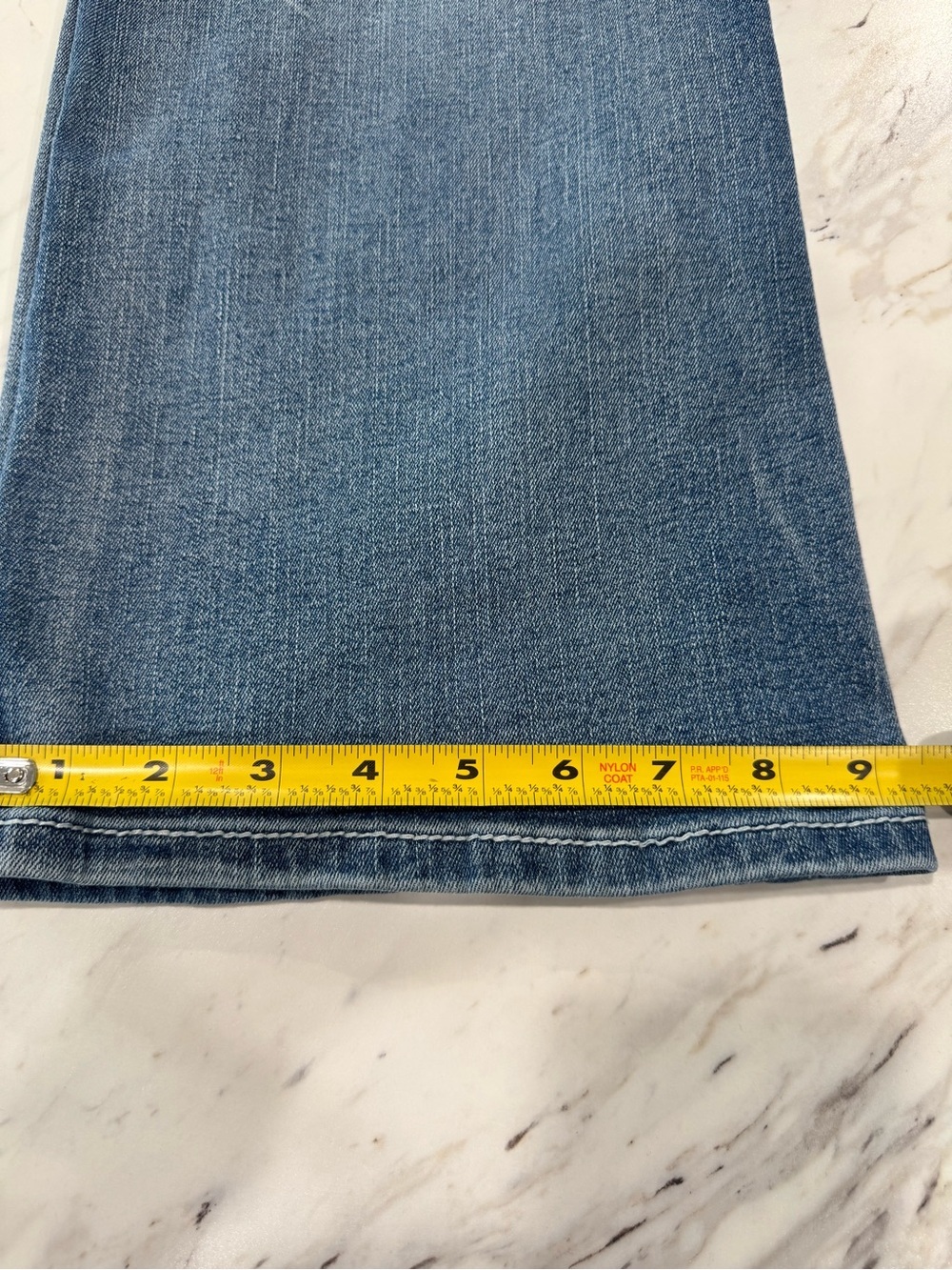 SKYPremium Collection Women's Jeans Size 15/16 Flare Leg High Rise Blue Denim - Picture 12 of 14